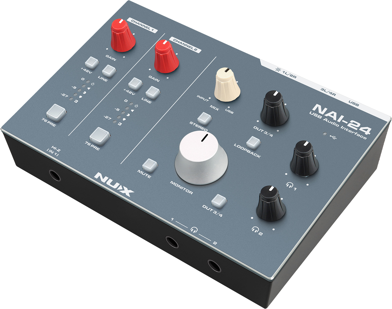 Nux Nai-24 - USB audio-interface - Variation 7