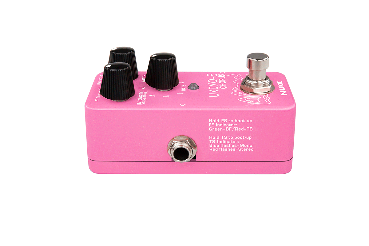 Nux Nch-4 Ukiyo-e Chorus - Modulation/chorus/flanger/phaser en tremolo effect pedaal - Variation 4