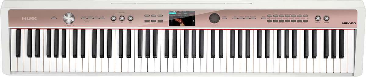 Nux Npk-20-wh - Draagbaar digitale piano - Main picture