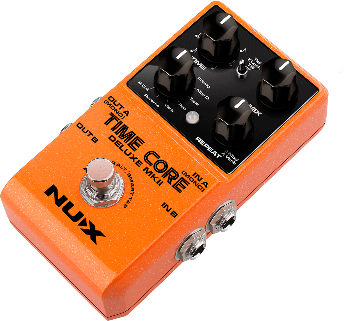 Nux Time Core Deluxe Mk2 - Reverb/delay/echo effect pedaal - Variation 1