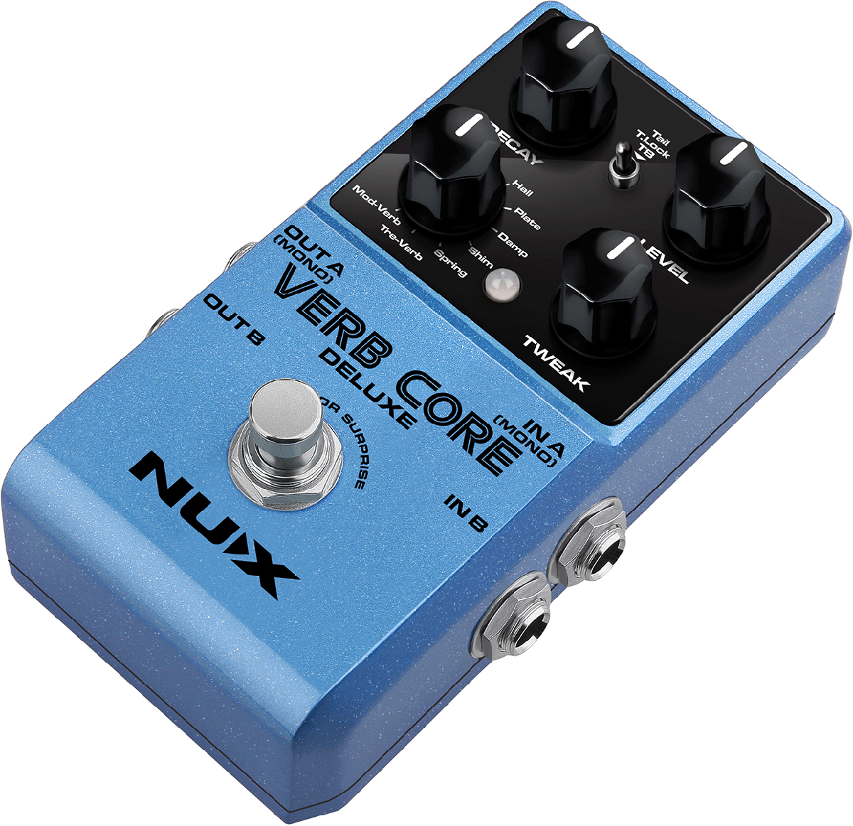 Nux Verb Core Deluxe Mk2 - Reverb/delay/echo effect pedaal - Variation 1