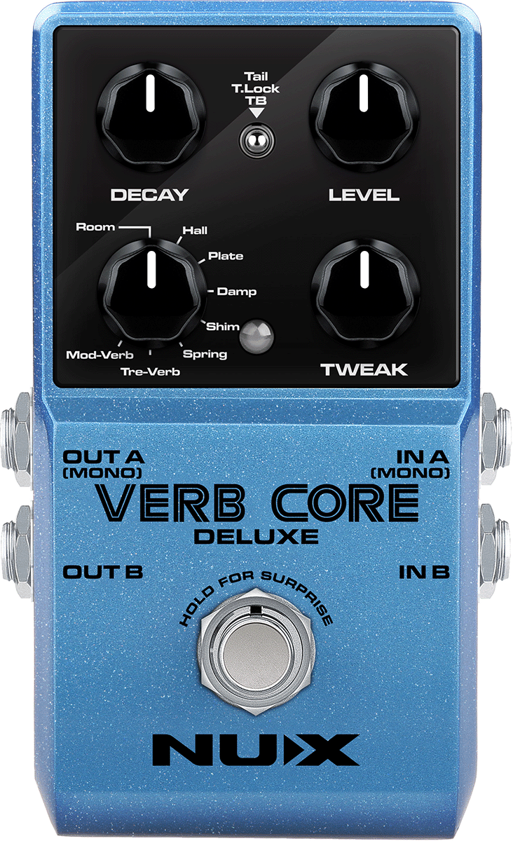 Nux Verb Core Deluxe Mk2 - Reverb/delay/echo effect pedaal - Main picture