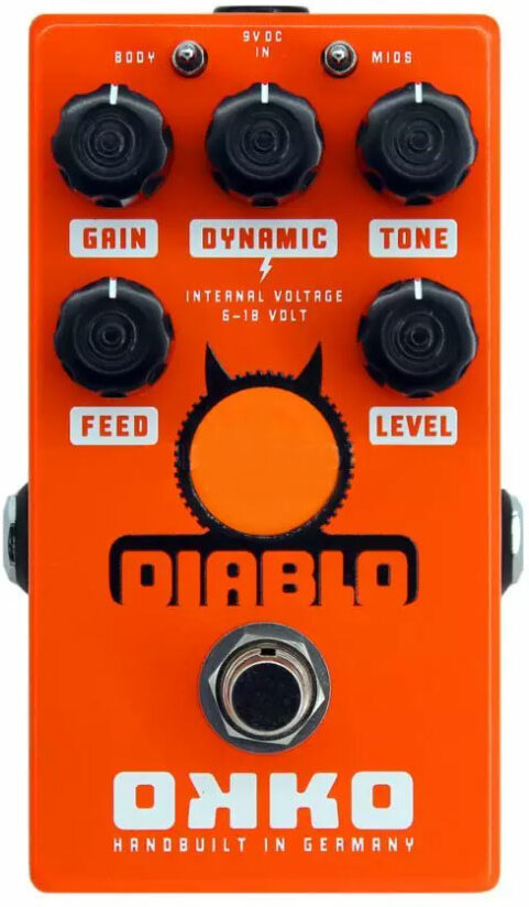 Okko Diablo Overdrive - Overdrive/Distortion/fuzz effectpedaal - Main picture