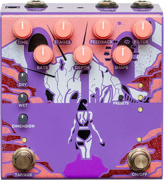 Old Blood Noise Bathing Orchid - Reverb/delay/echo effect pedaal - Main picture