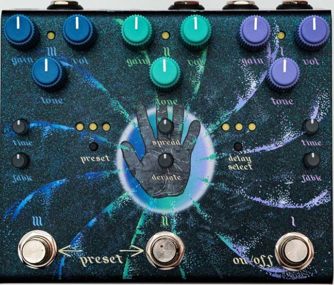 Old Blood Noise Beam Splitter V2 Cool - Overdrive/Distortion/fuzz effectpedaal - Main picture
