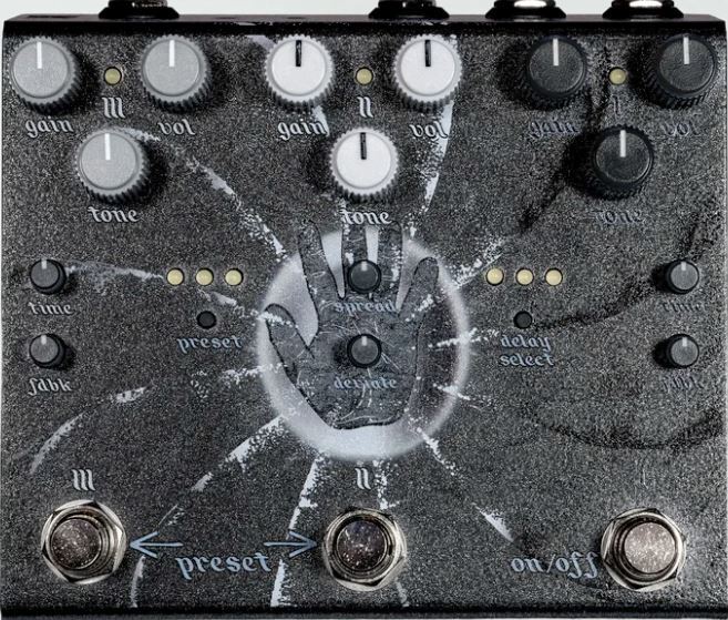 Old Blood Noise Beam Splitter V2 Shadow - Overdrive/Distortion/fuzz effectpedaal - Main picture