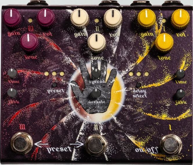 Old Blood Noise Beam Splitter V2 Warm - Overdrive/Distortion/fuzz effectpedaal - Main picture