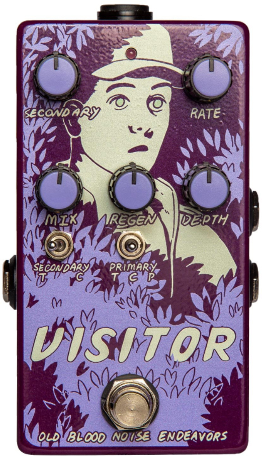 Old Blood Noise Visitor Parallel Multi-modulator - Modulation/chorus/flanger/phaser en tremolo effect pedaal - Main picture