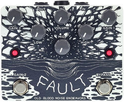 Overdrive/distortion/fuzz effectpedaal Old blood noise Fault Overdrive/Distortion