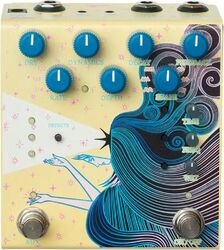 Reverb/delay/echo effect pedaal Old blood noise Sunlight Stereo Reverb - Yellow