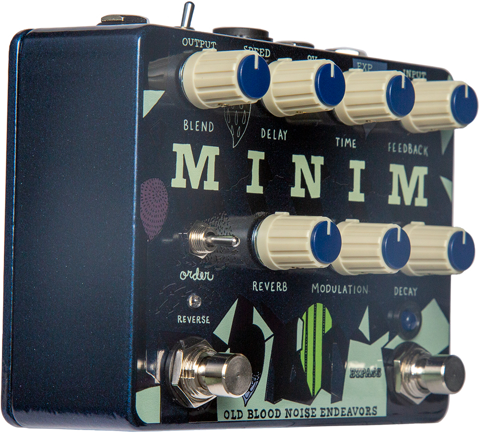 Old Blood Noise Minim Reverb Delay And Reverse - Reverb/delay/echo effect pedaal - Variation 2