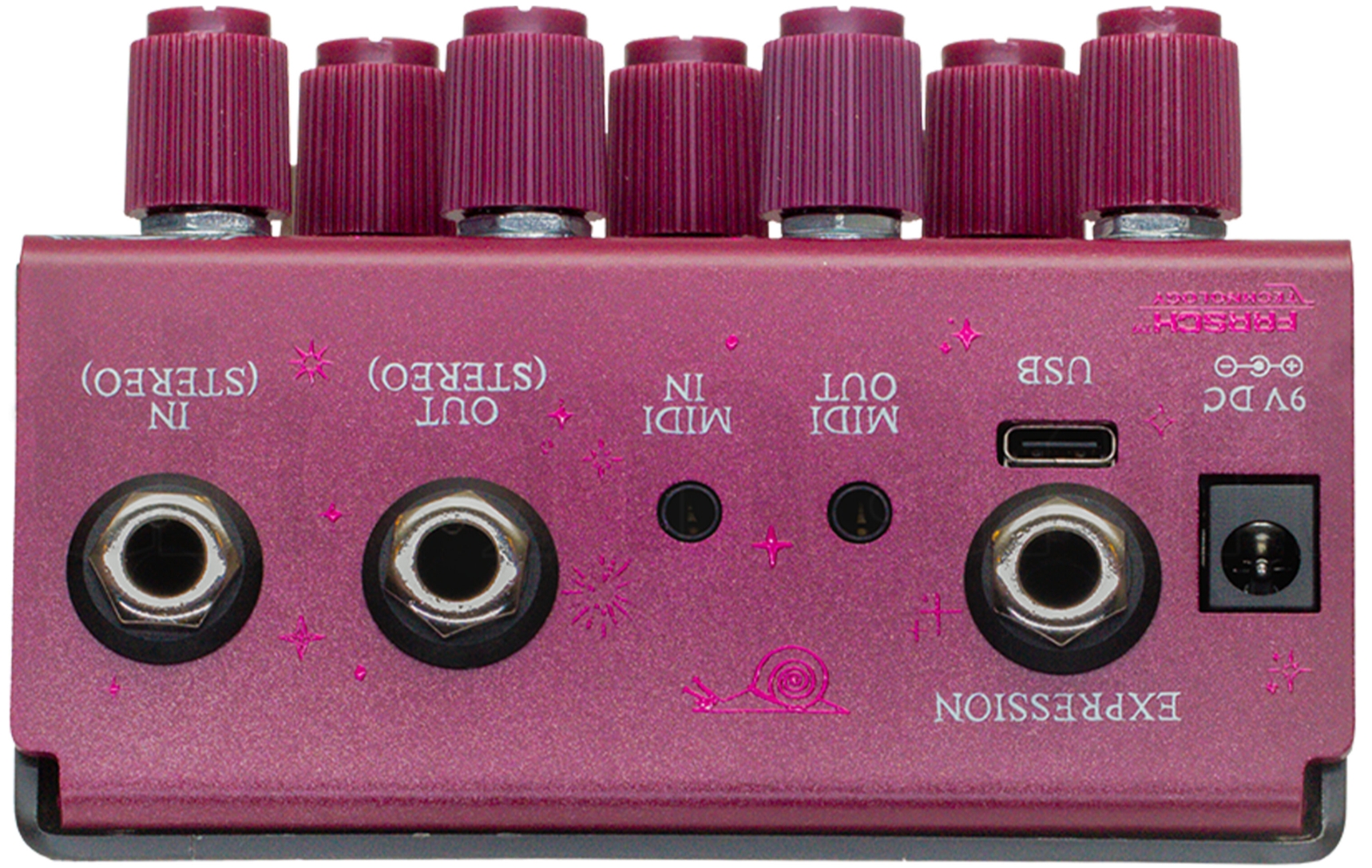 Old Blood Noise Sunlight Stereo Reverb Maroon - Reverb/delay/echo effect pedaal - Variation 1