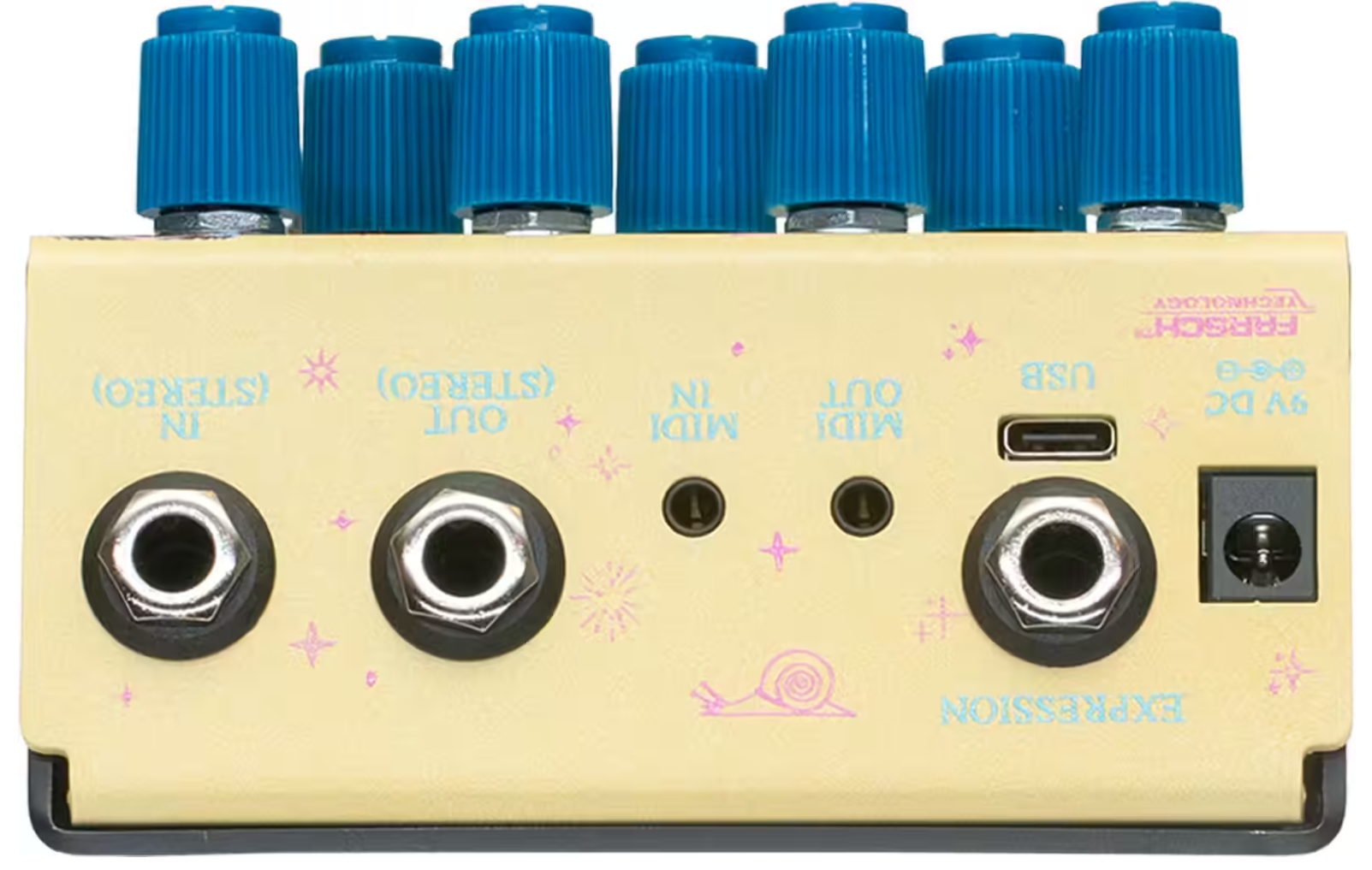 Old Blood Noise Sunlight Stereo Reverb Yellow - Reverb/delay/echo effect pedaal - Variation 1