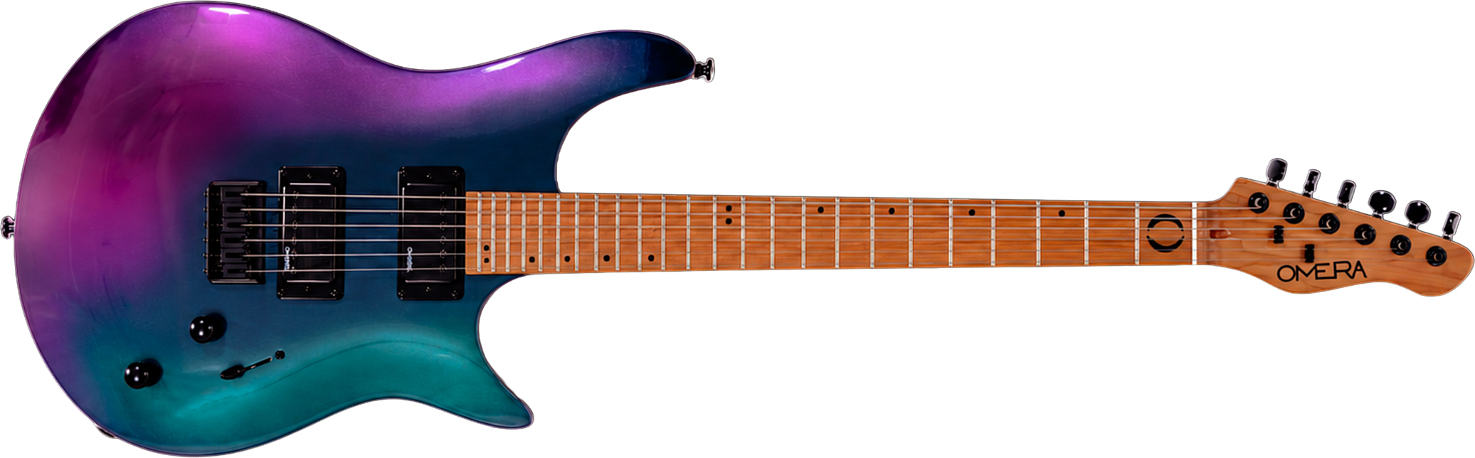 Omera Guitars Lucy 2h Ht Mn - Ocean Chameleon - Elektrische gitaar in Strat vorm - Main picture
