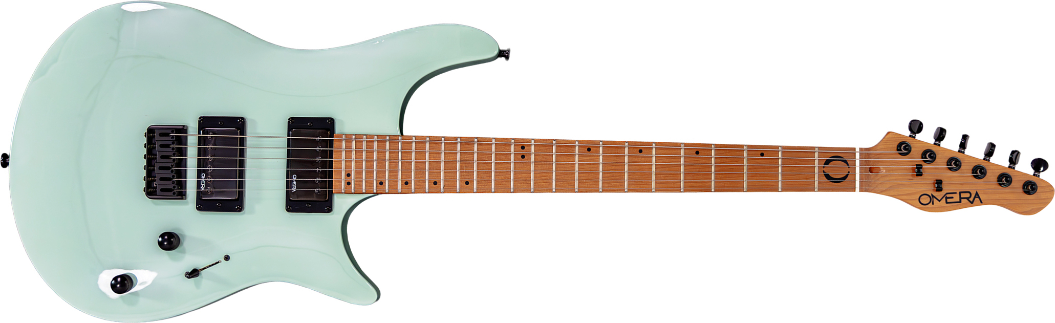 Omera Guitars Lucy 2h Ht Mn - Soft Minth - Elektrische gitaar in Strat vorm - Main picture