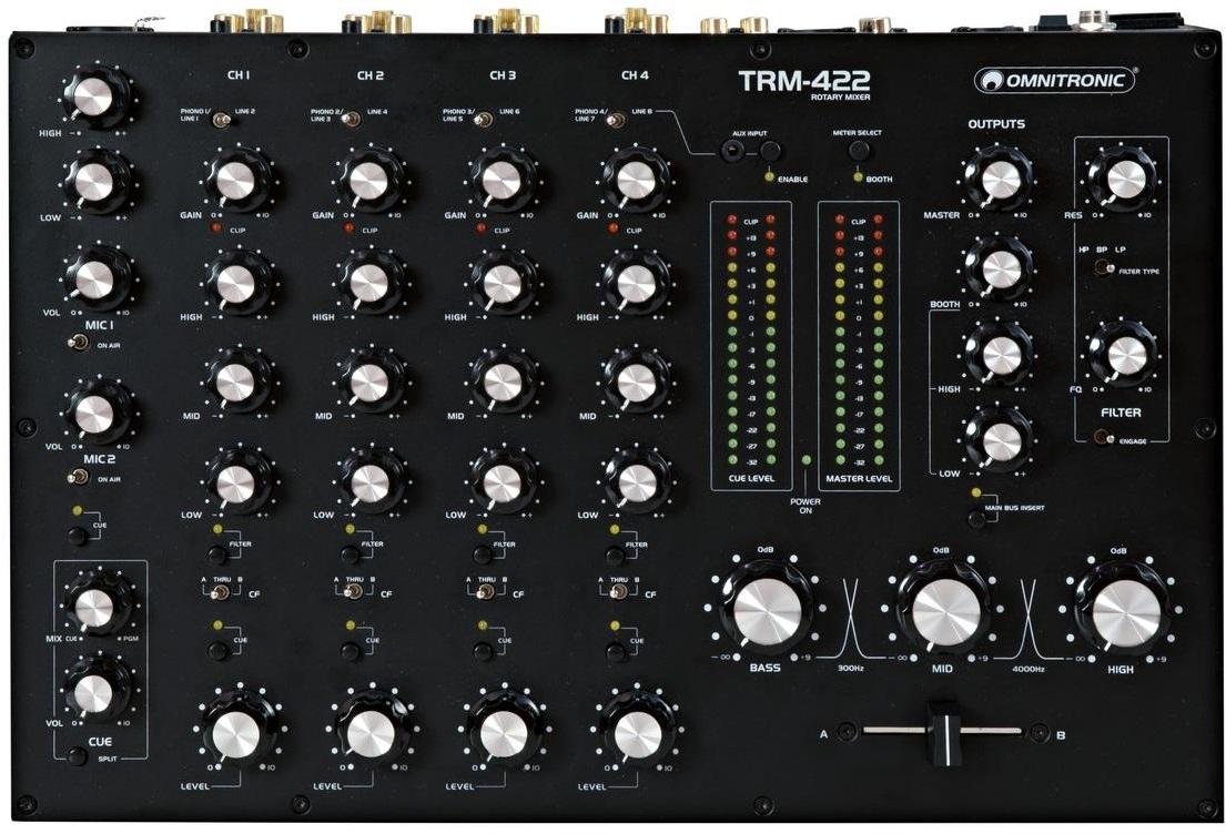 Dj-mixer Omnitronic TRM 422