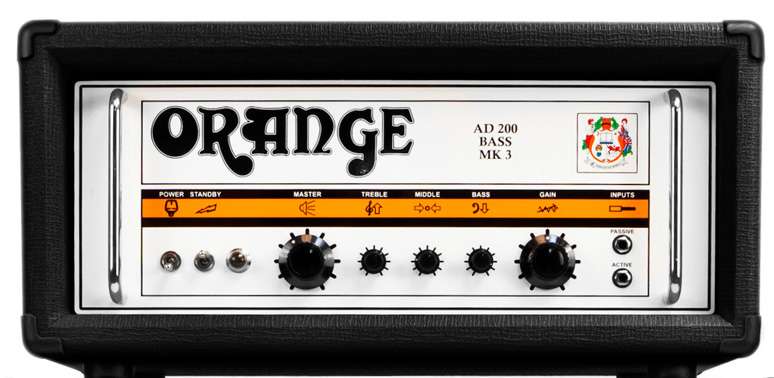 Orange Ad200b Mkiii Head 200w Black - Versterker top voor bas - Variation 1