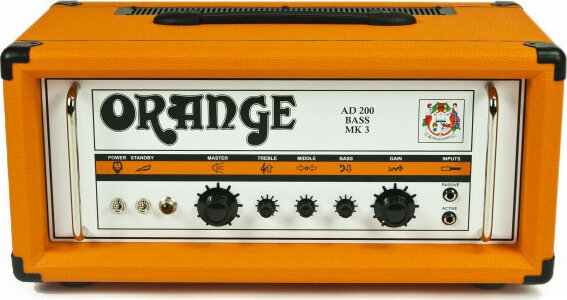 Orange Ad200b Mkiii Head 200w Orange - Versterker top voor bas - Main picture