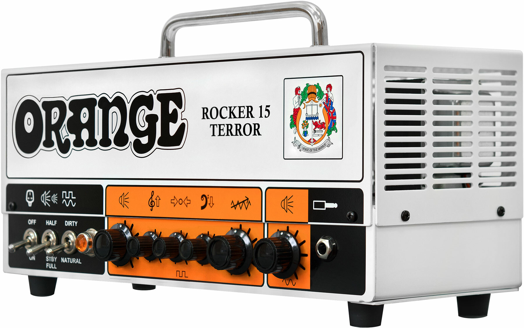 Orange Rocker 15 Terror Head