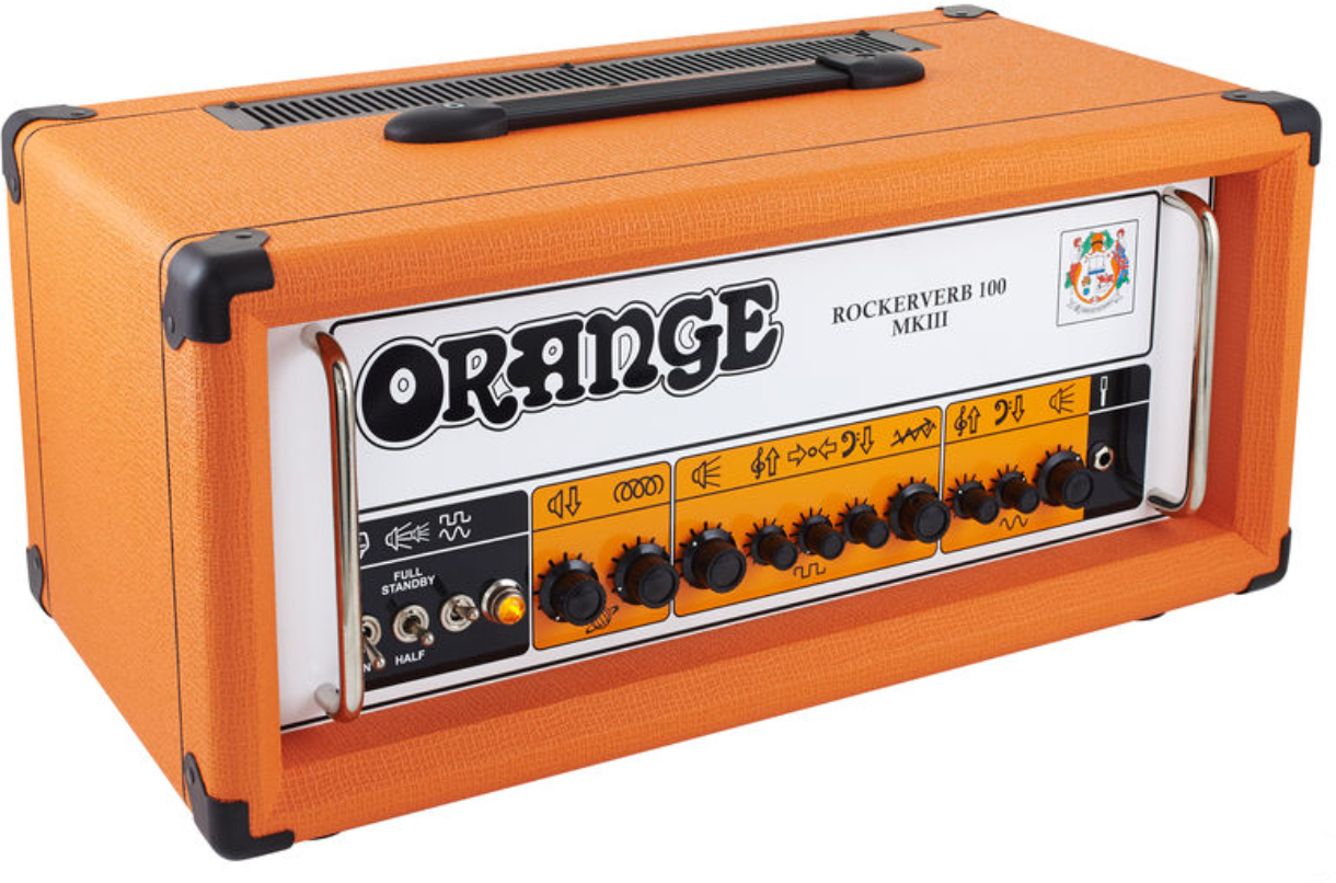 Orange Rockerverb 100 Mkiii Head 30/50/70/100w Orange - Gitaarversterker top - Main picture