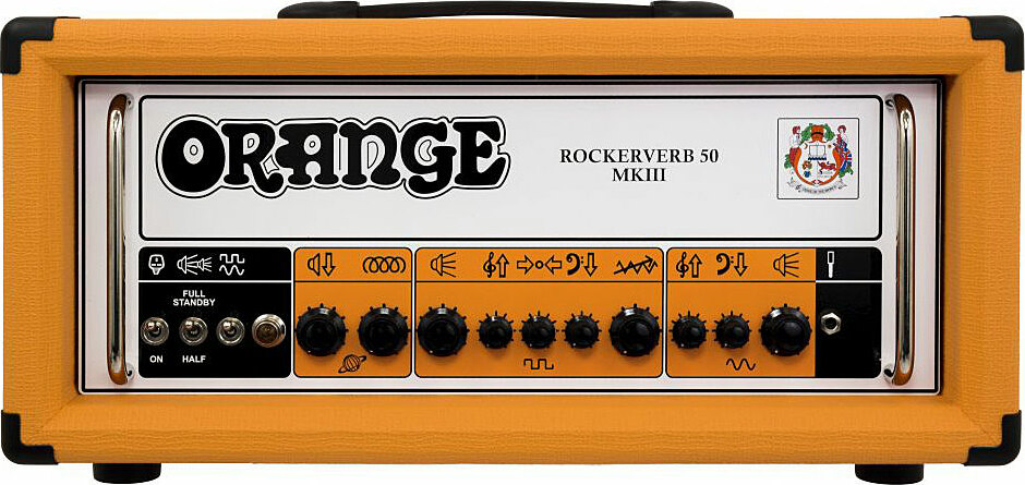 Orange Rockerverb 50 Mkiii Head 50w Orange - Gitaarversterker top - Main picture