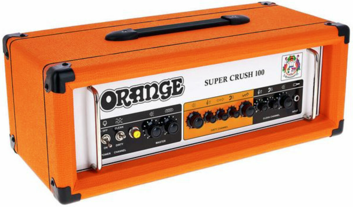 Orange Super Crush 100 Head 100w Orange - Gitaarversterker top - Main picture
