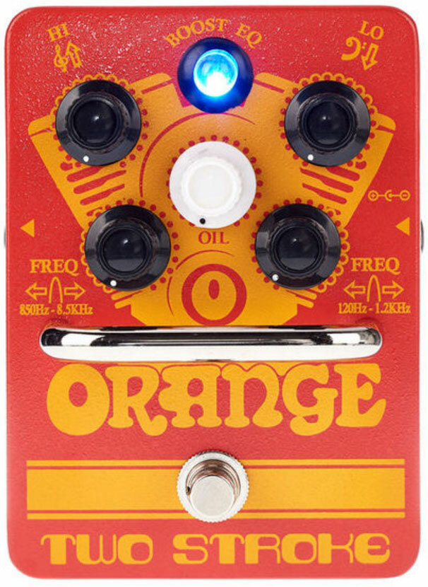Orange Two Stroke Boost Eq Pedal 2016 - - Volume/boost/expression effect pedaal - Main picture