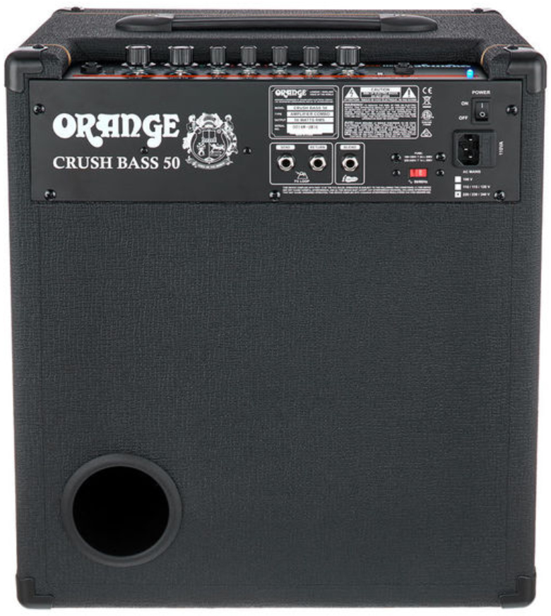 Orange Crush Bass 50 1x12 50w Black - Combo voor basses - Variation 1