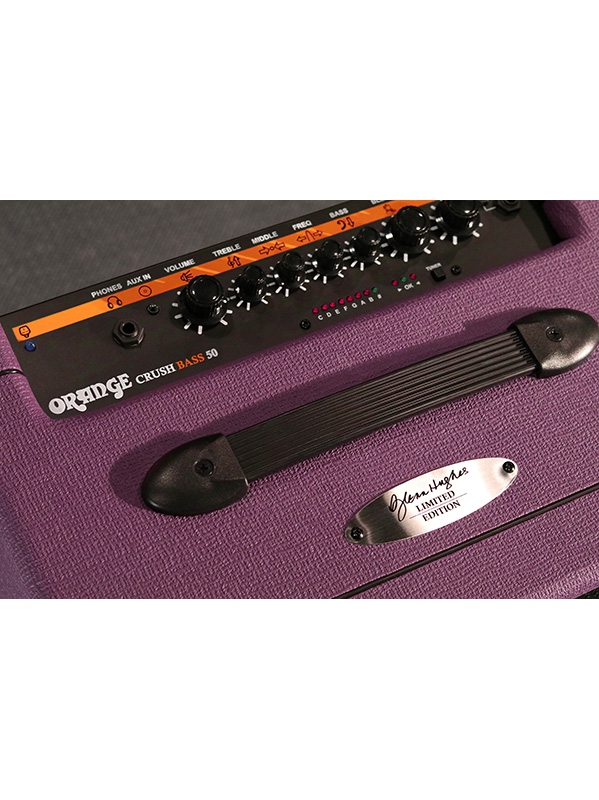 Orange Glenn Hughes Crush Bass 50 Signature 50w 1x12 Deep Purple - Combo voor basses - Variation 2
