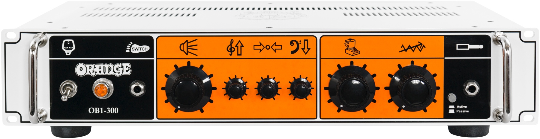 Orange Ob1-300 Rack Mountable Bass Head - Versterker top voor bas - Variation 1