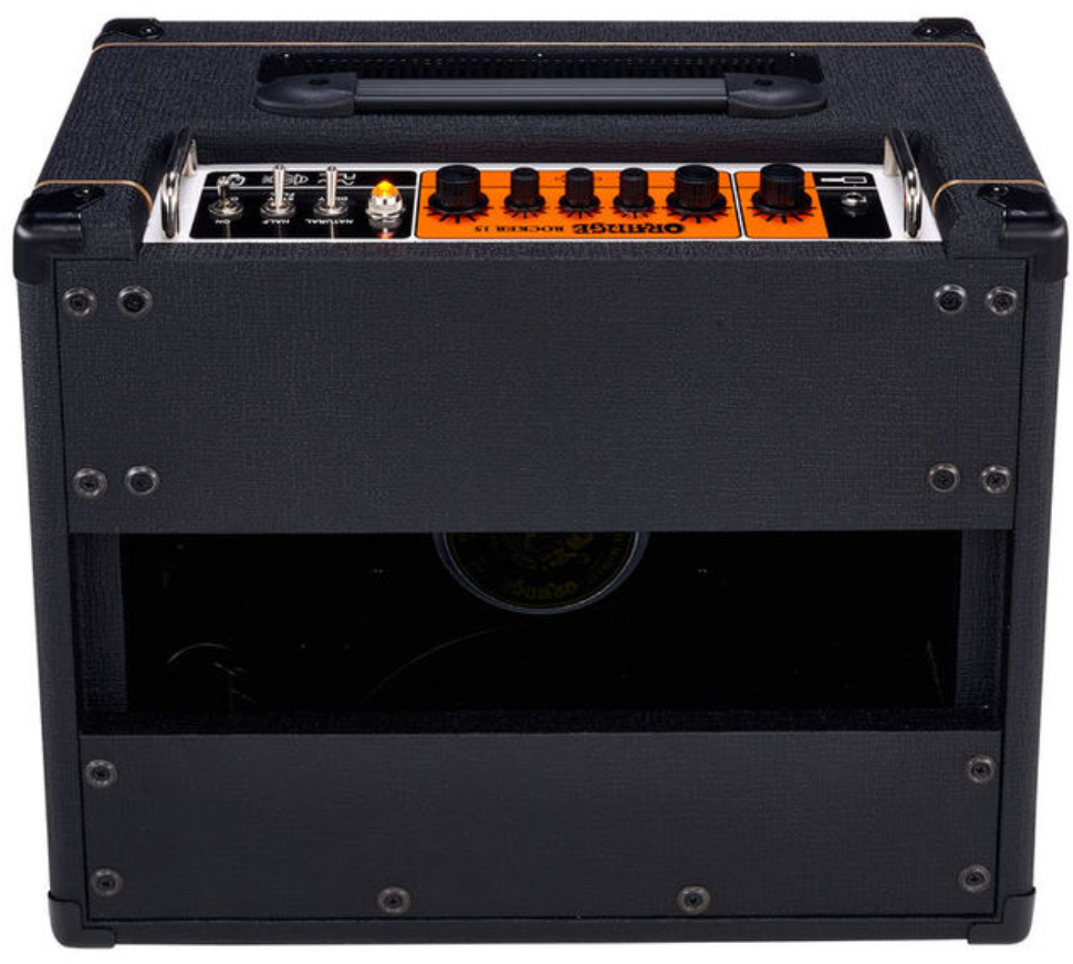 Orange Rocker 15 0.5/1/7/15w 1x10 Black - Combo voor elektrische gitaar - Variation 1
