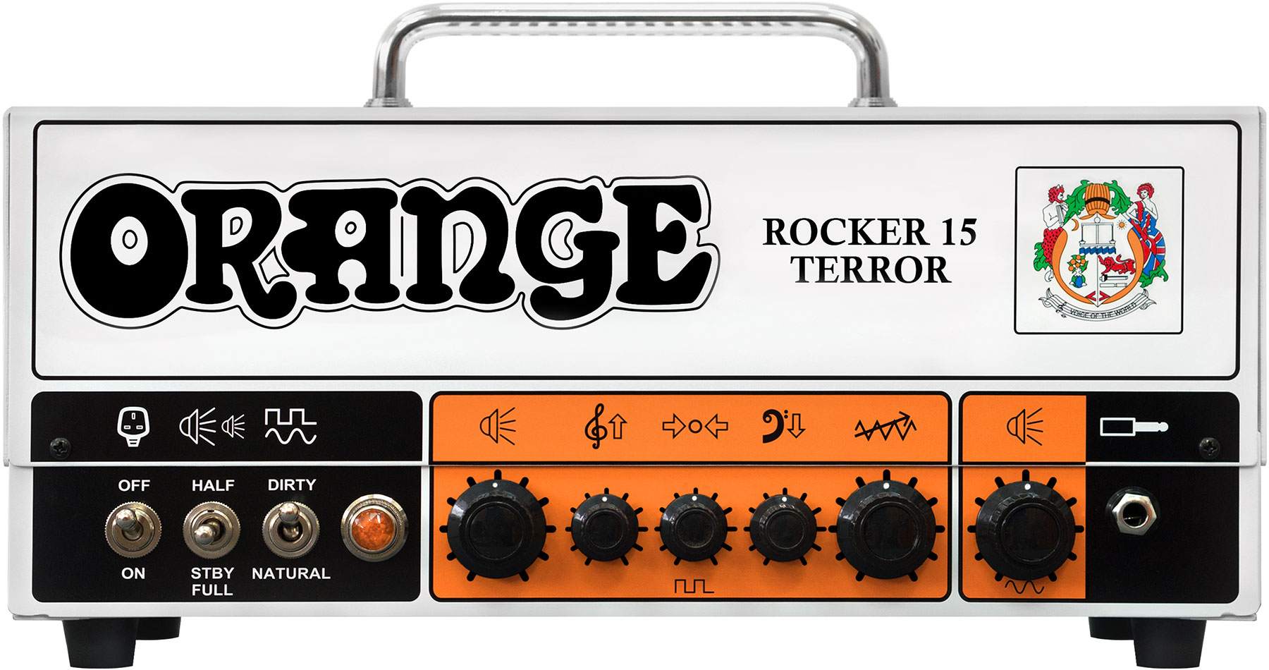 Orange Rocker 15 Terror Head 0.5/1/7/15w - Gitaarversterker top - Variation 1