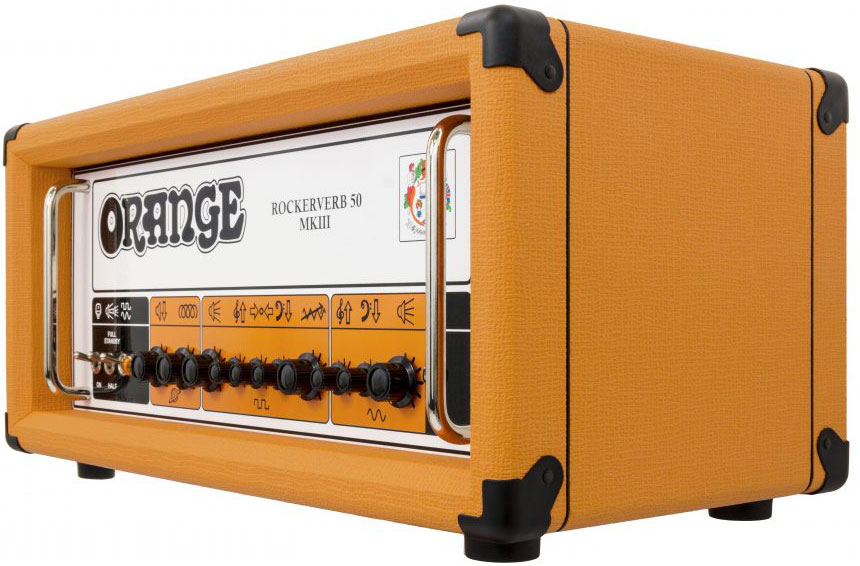 Orange Rockerverb 50 Mkiii Head 50w Orange - Gitaarversterker top - Variation 1