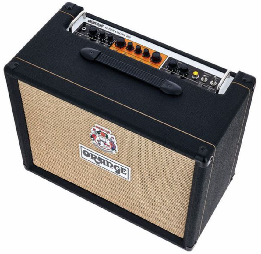 Orange Super Crush 100 Combo 100w 1x12 Black - Combo voor elektrische gitaar - Variation 1