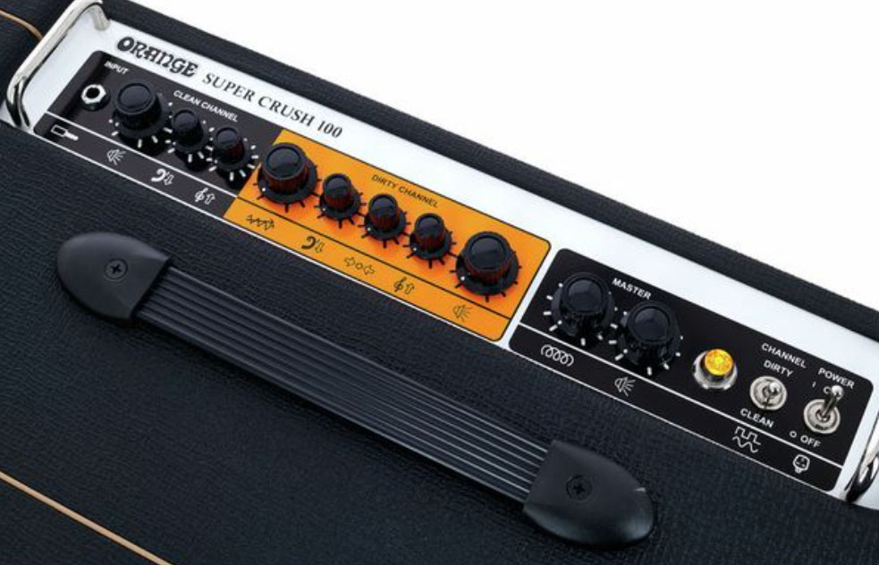 Orange Super Crush 100 Combo 100w 1x12 Black - Combo voor elektrische gitaar - Variation 3