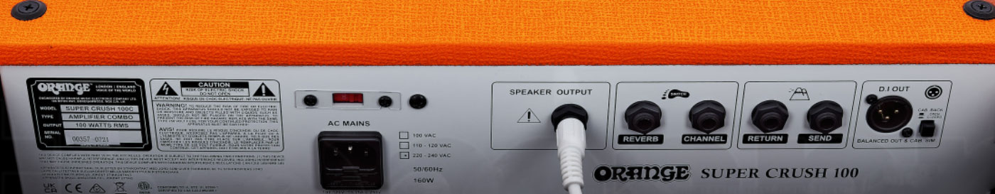 Orange Super Crush 100 Combo 100w 1x12 Orange - Combo voor elektrische gitaar - Variation 4