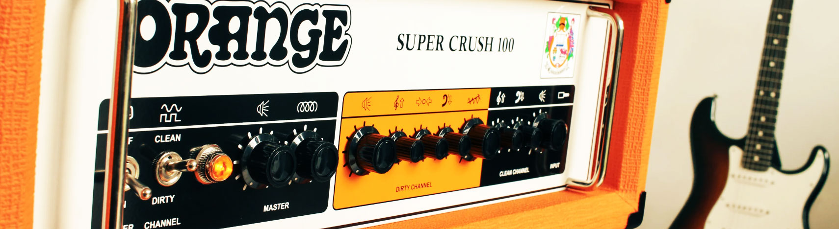 Orange Super Crush 100 Head 100w Orange - Gitaarversterker top - Variation 2
