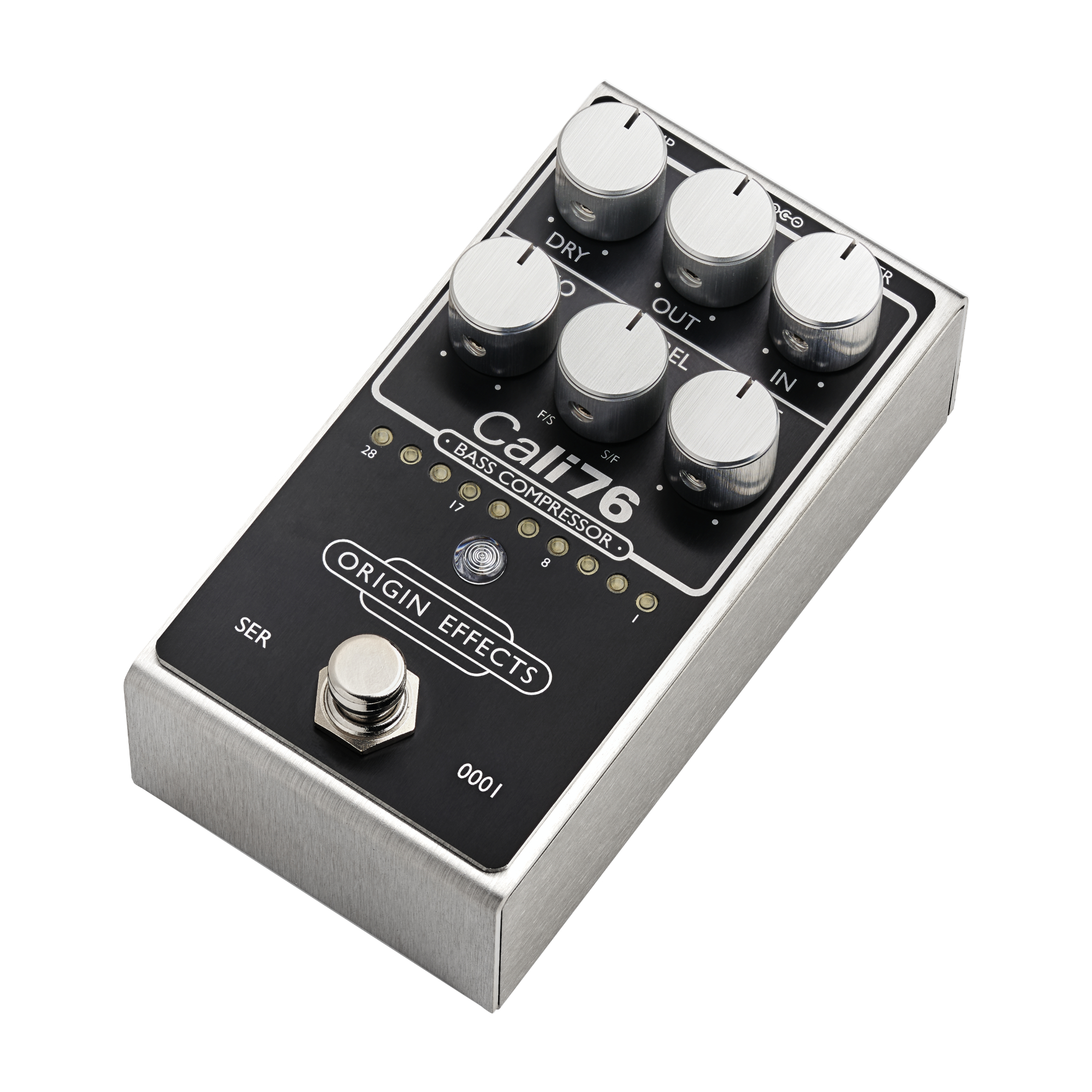 Origin Effects Cali76 Bass Compressor Black 2024 - Compressor/sustain/noise gate effectpedaal - Variation 1