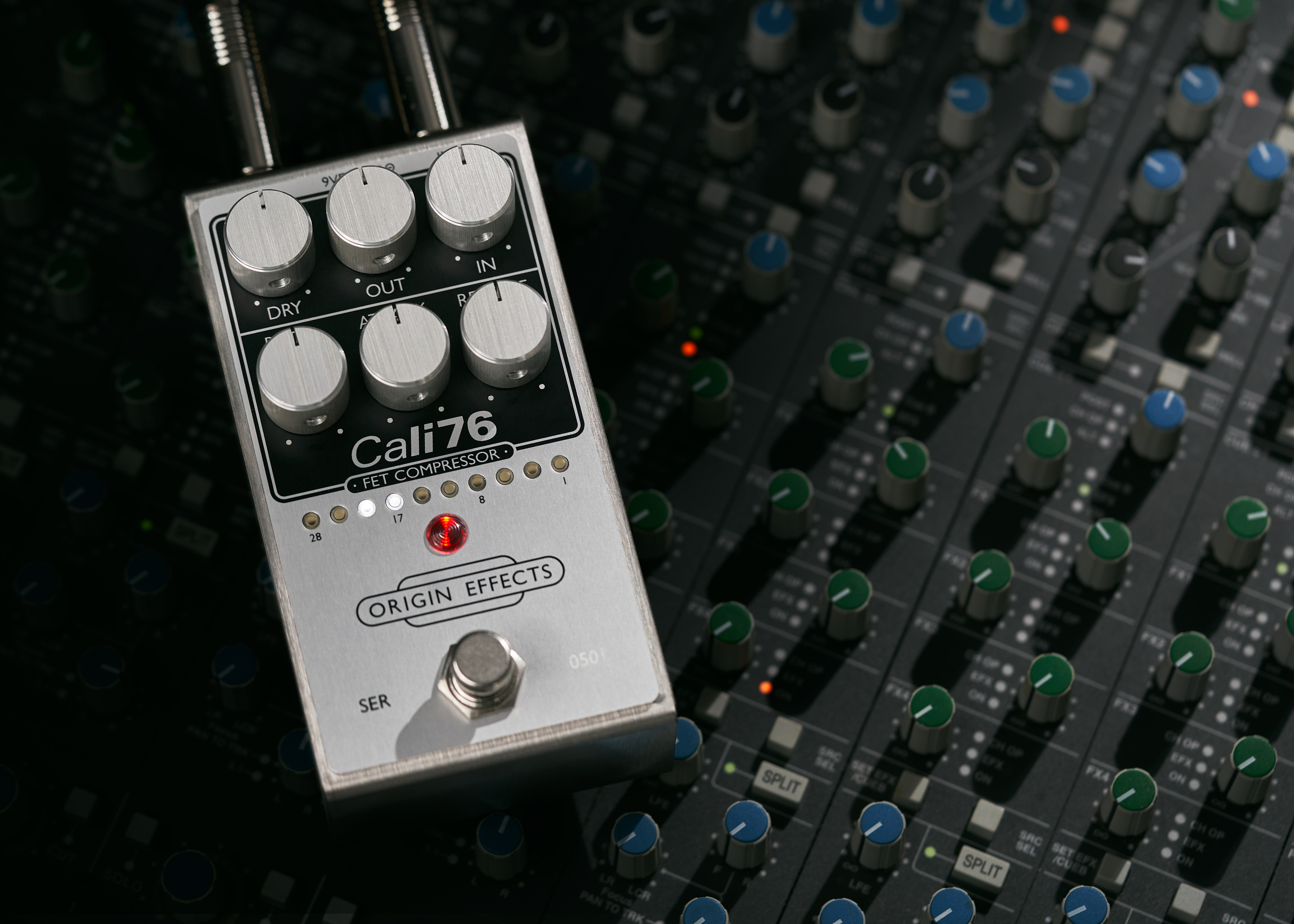 Origin Effects Cali76 Fet Compressor 2024 - Compressor/sustain/noise gate effect pedaal - Variation 4