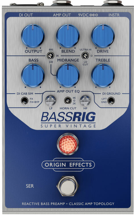 Origin Effects Bassrig Super Vintage Preamp - Bas voorversterker - Main picture