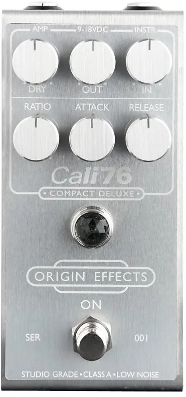 Origin Effects Cali76 Compact Deluxe Laser Engraved Ltd - Compressor/sustain/noise gate effect pedaal - Main picture