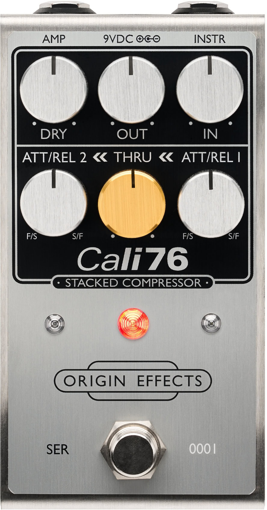Origin Effects Cali76 Stacked Compressor - Compressor/sustain/noise gate effect pedaal - Main picture