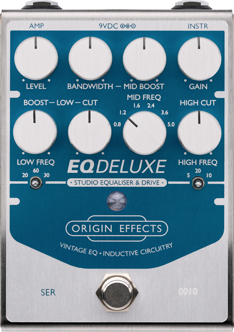 Origin Effects Eq Deluxe Studio - Compressor/sustain/noise gate effect pedaal - Main picture