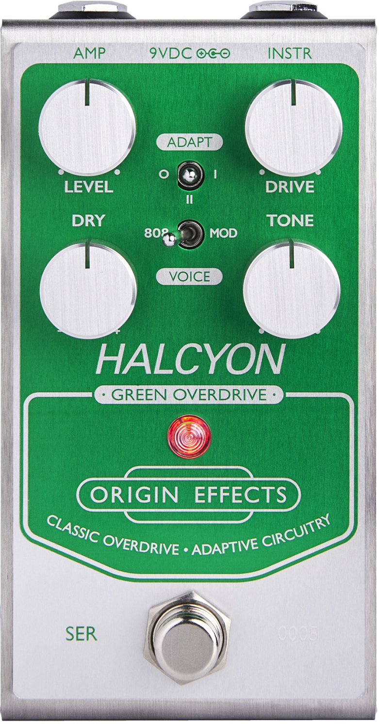 Origin Effects Halcyon Green Overdrive - Overdrive/Distortion/fuzz effectpedaal - Main picture