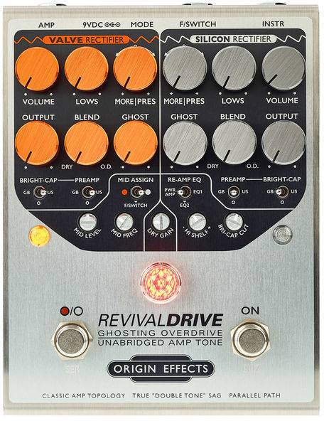 Origin Effects Revival Drive Standard - Overdrive/Distortion/fuzz effectpedaal - Main picture