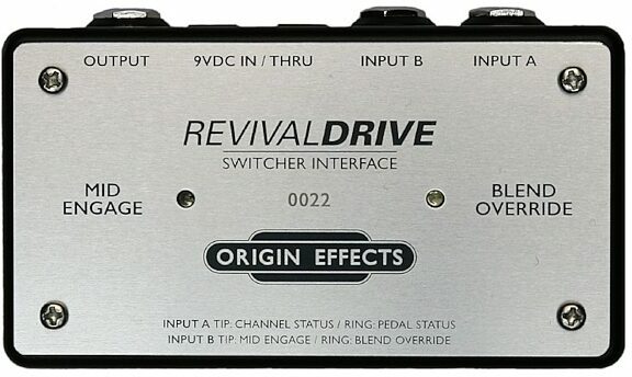 Origin Effects Revival Drive Switcher Interface - Voetschakelaar & anderen - Main picture