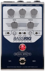 Bas voorversterker Origin effects BASSRIG Fifteen
