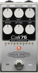 Compressor/sustain/noise gate effectpedaal Origin effects Cali76 Bass Compressor