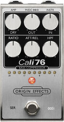 Compressor/sustain/noise gate effectpedaal bass Origin effects Cali76 Bass Compressor