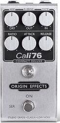 Compressor/sustain/noise gate effect pedaal Origin effects Cali76 Compact Deluxe Compressor